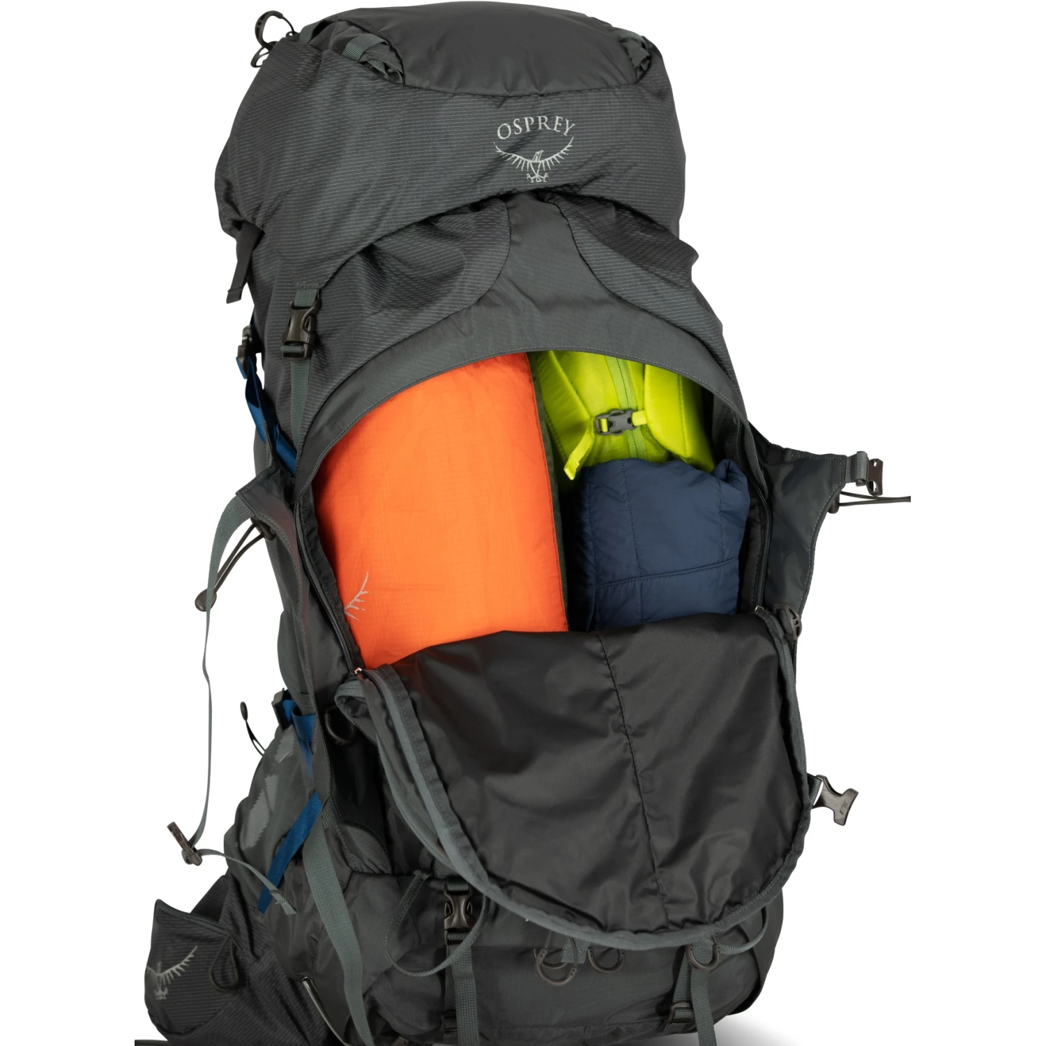 Osprey Aether Plus 60 Backpack - Axo Green - S/M - Image 8