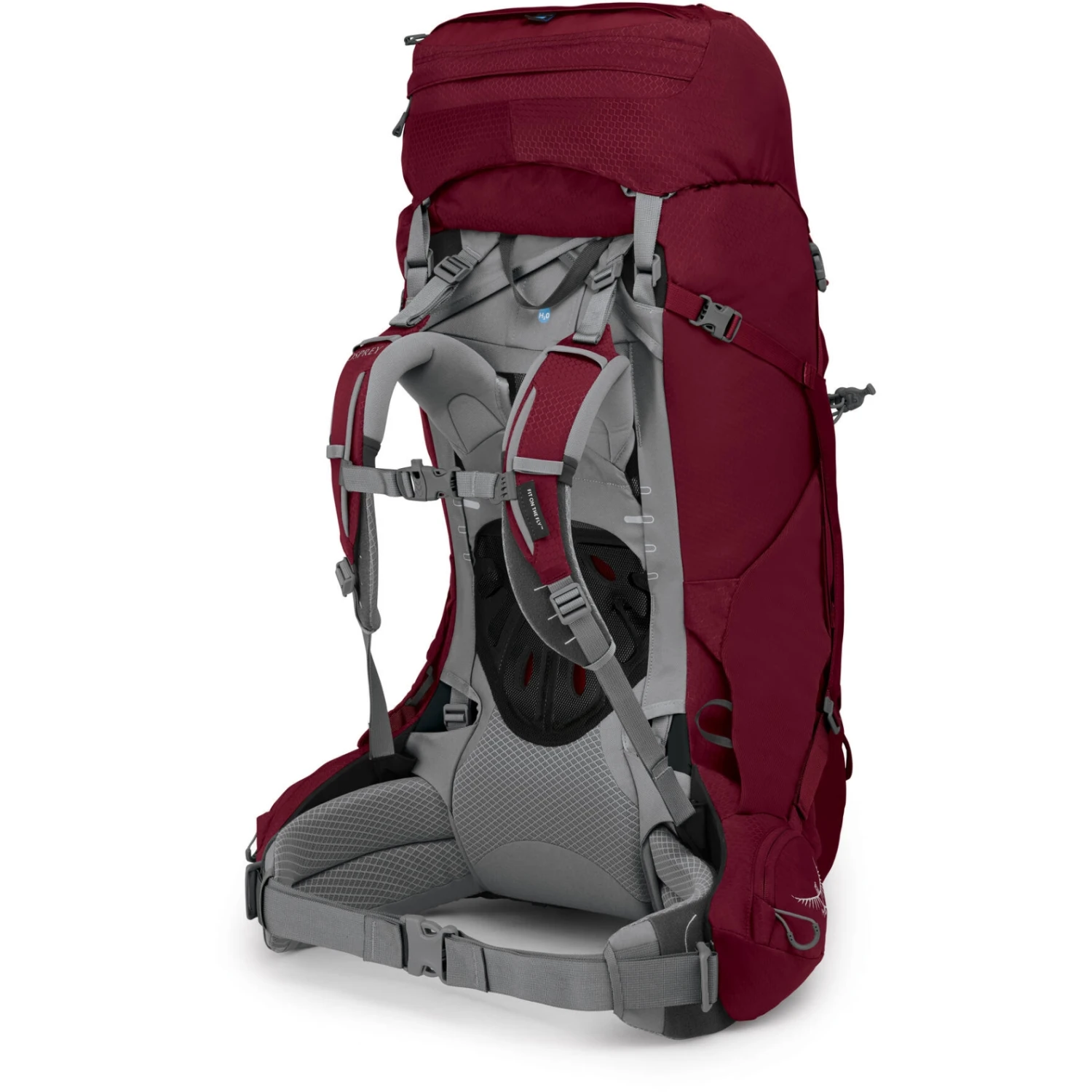 Osprey Ariel 65 Women's Backpack - Claret Red - Image 2