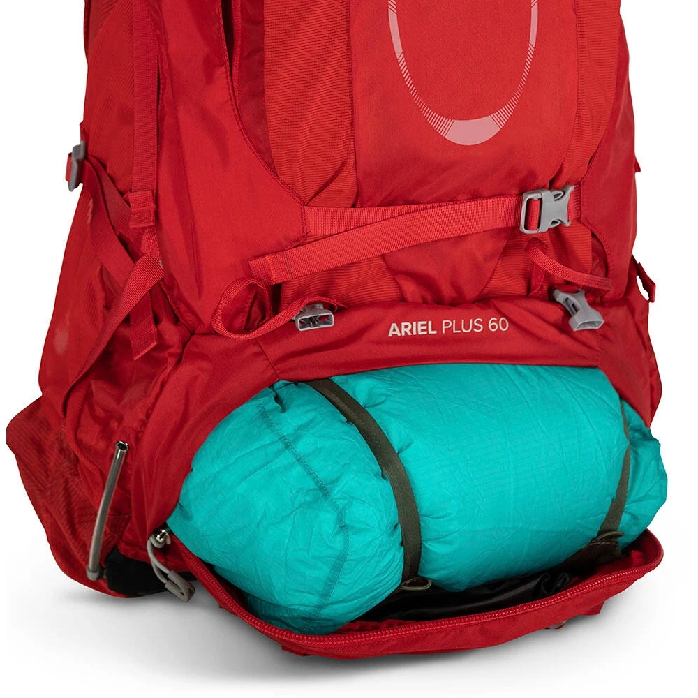 Osprey Ariel Plus 70 Women's Backpack - Carnelian Red - Image 7