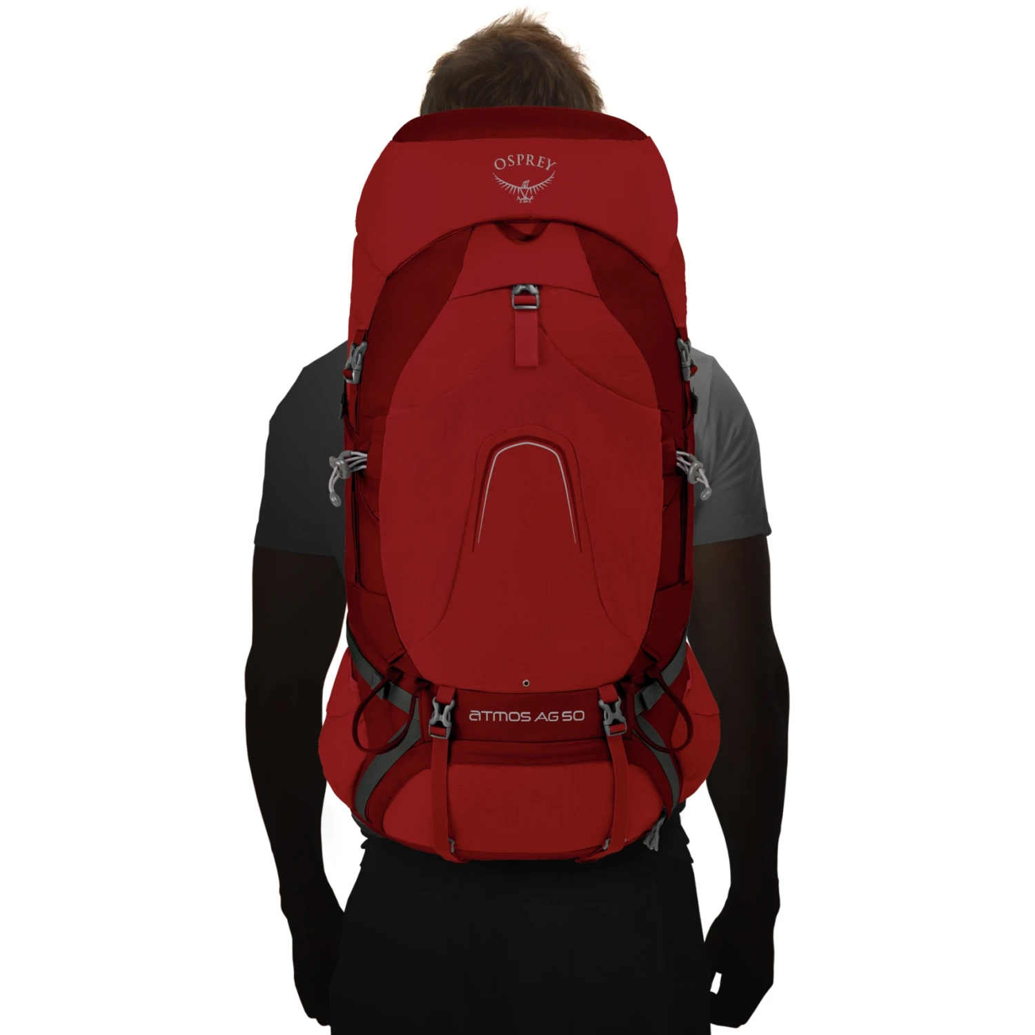 Osprey Atmos AG 50 Backpack - Mythical Green - L/XL - Image 11