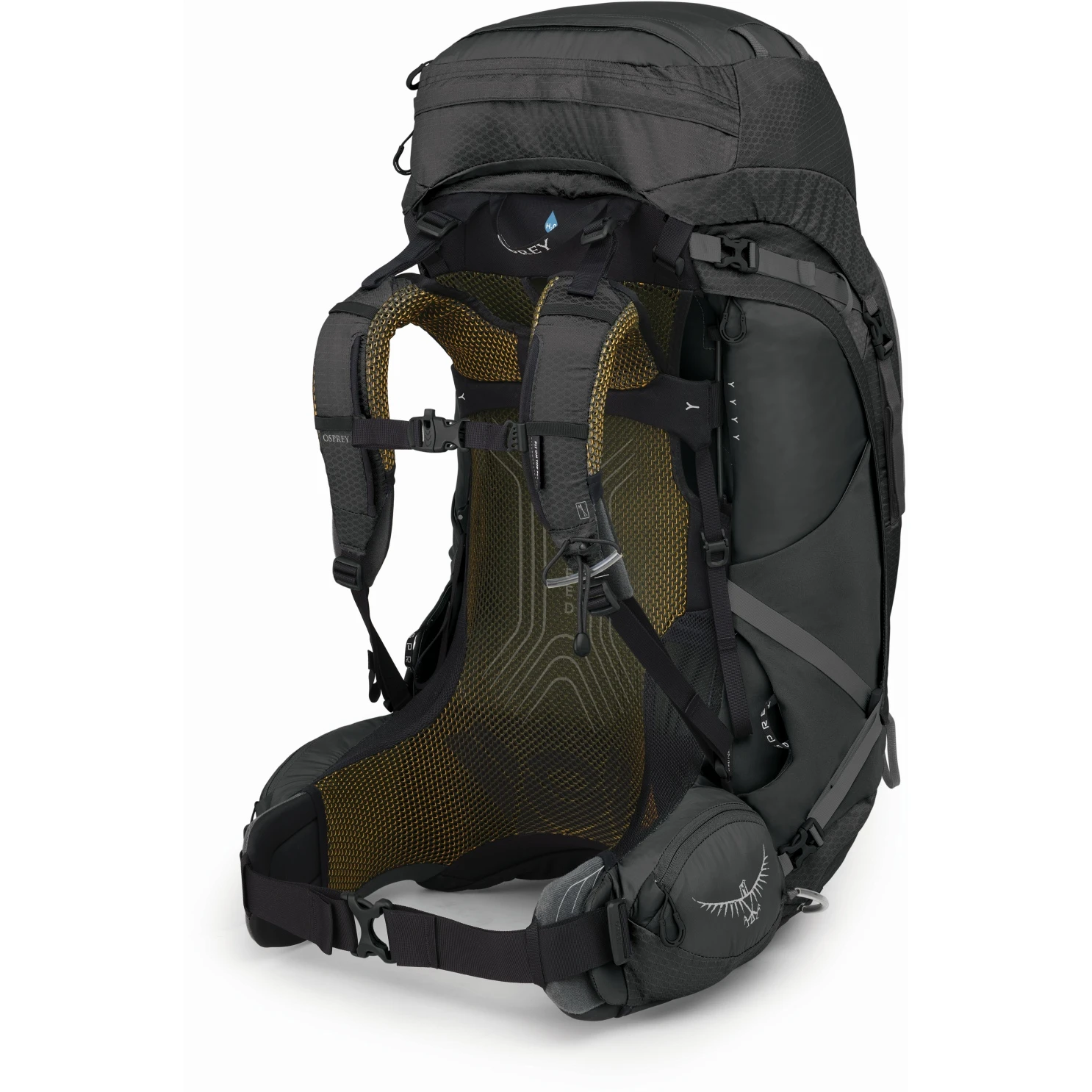 Osprey Atmos AG 65 Backpack - Black - Image 3