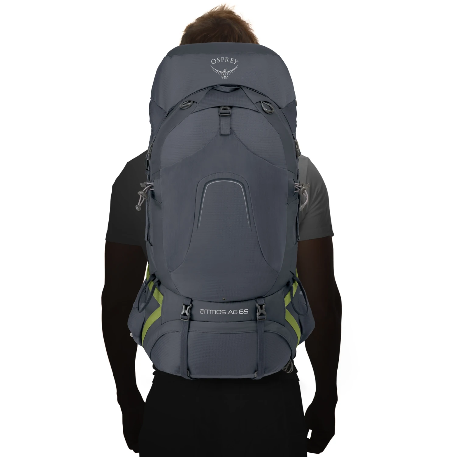 Osprey Atmos AG 65 Backpack - Black - Image 12