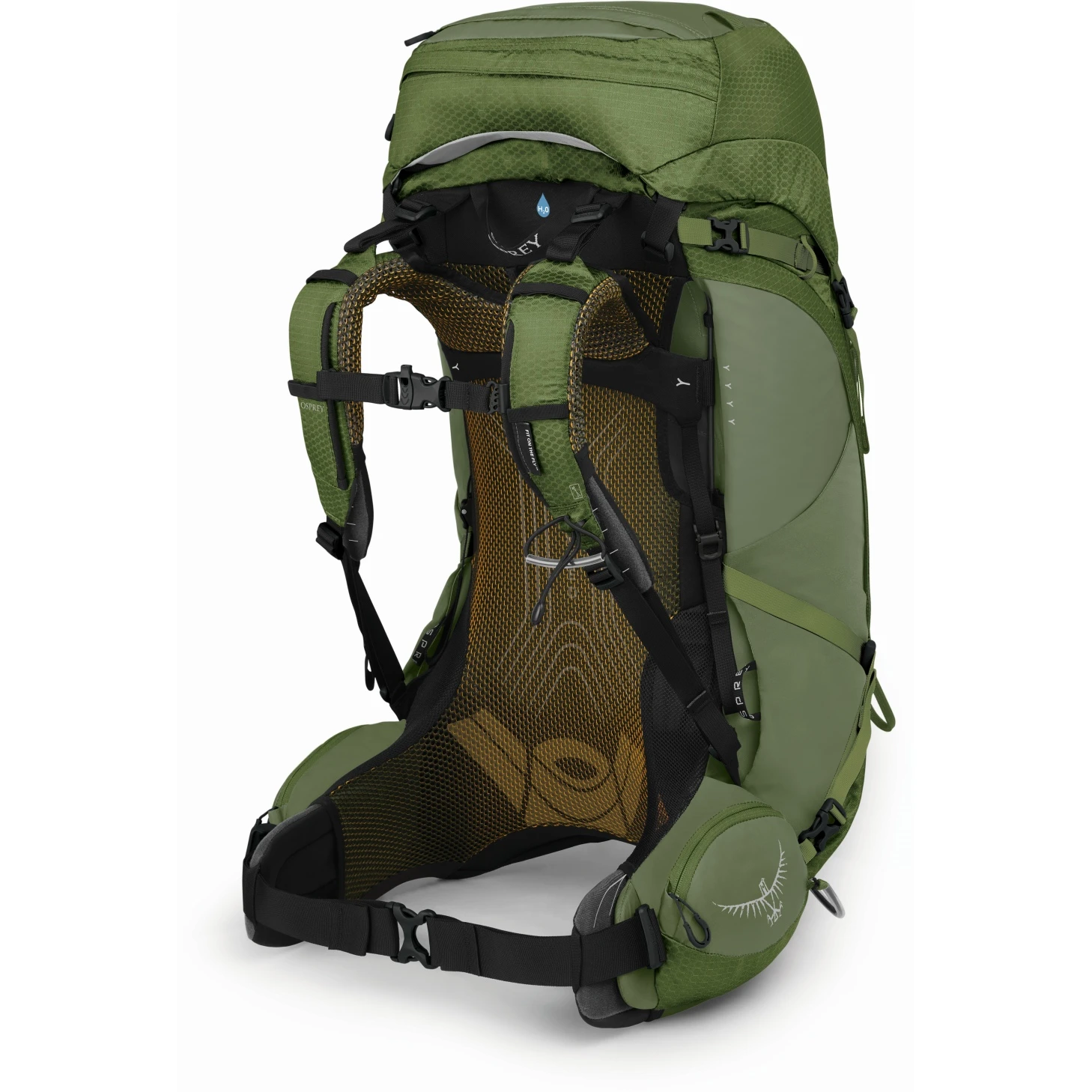Osprey Atmos AG 50 Backpack - Mythical Green - S/M - Image 2