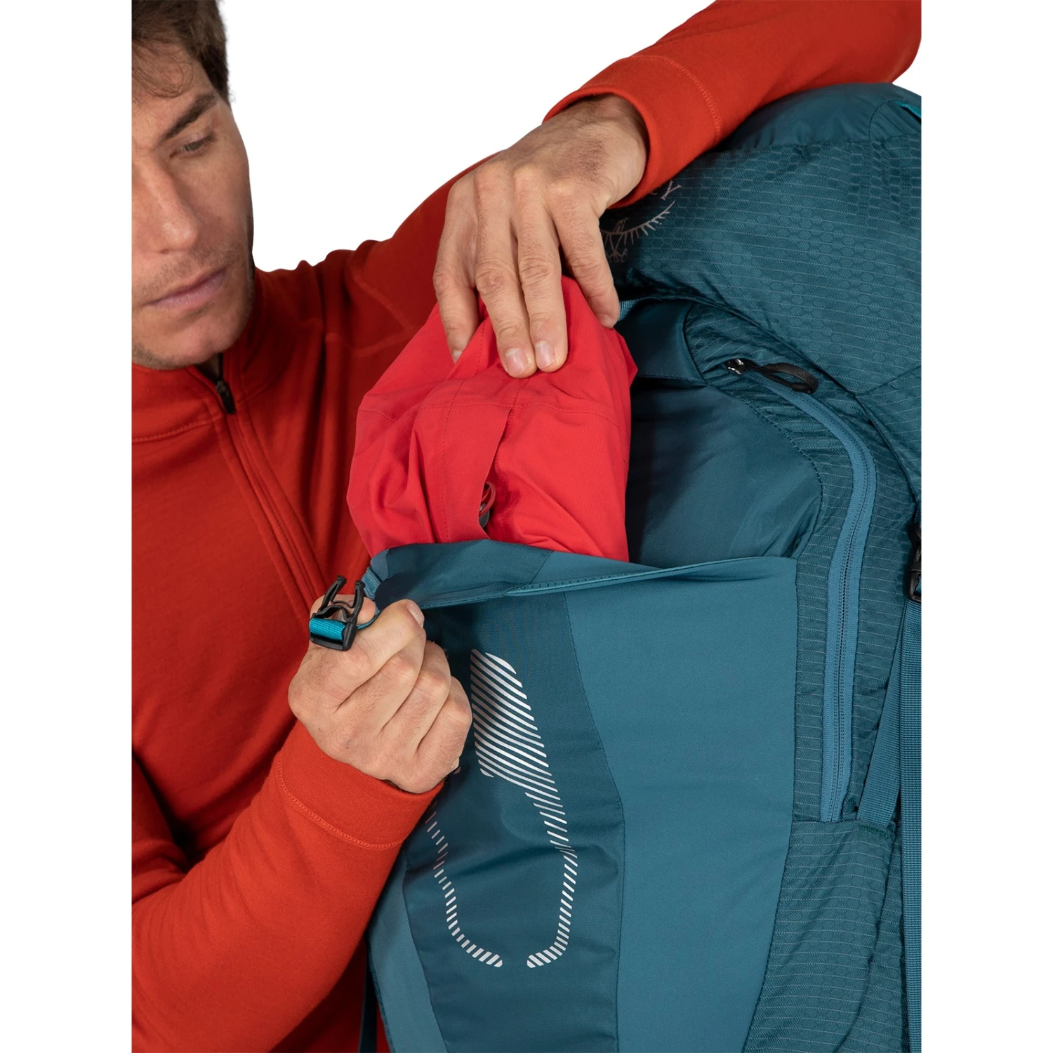 Osprey Atmos AG 65 Backpack - Mythical Green - L/XL - Image 6