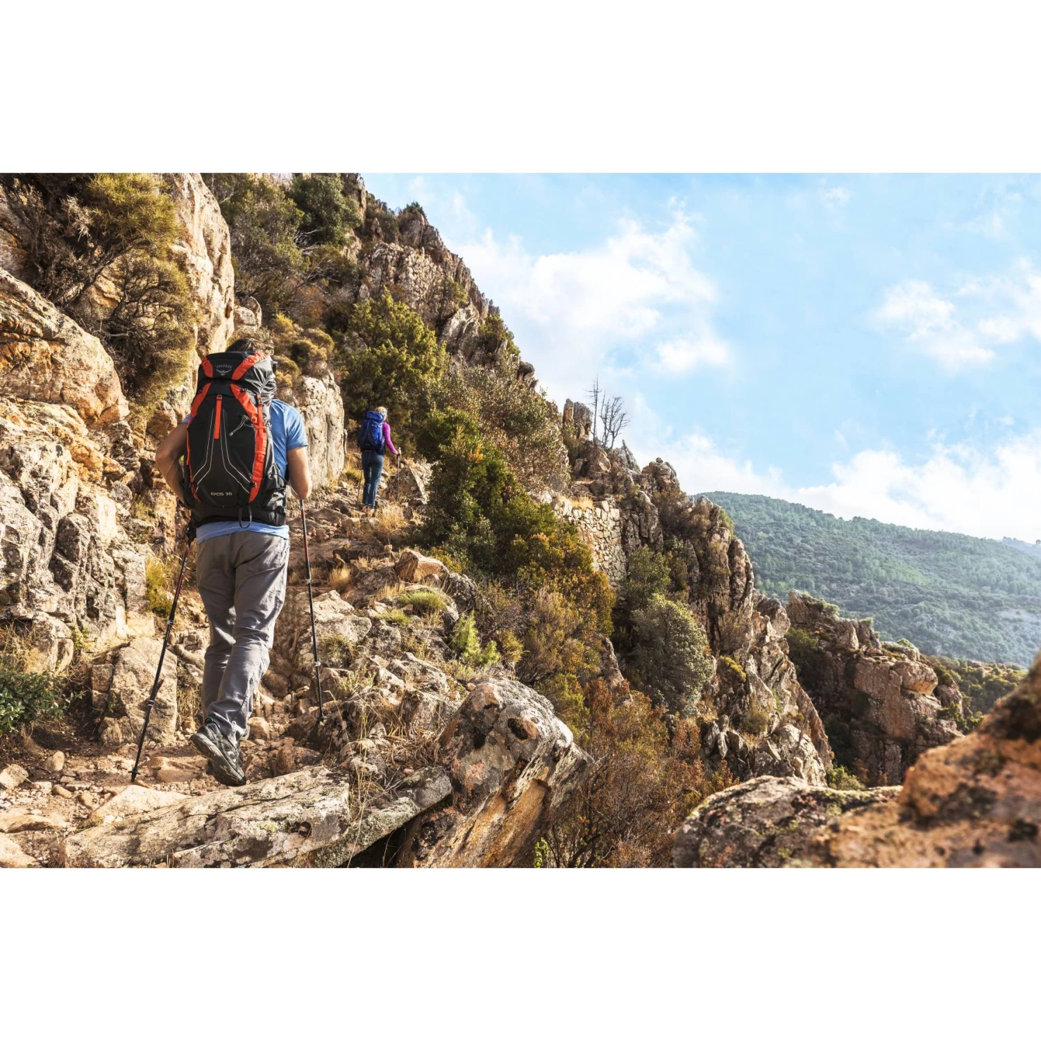 Osprey Exos 58 Backpack - Blue Ribbon - Image 13