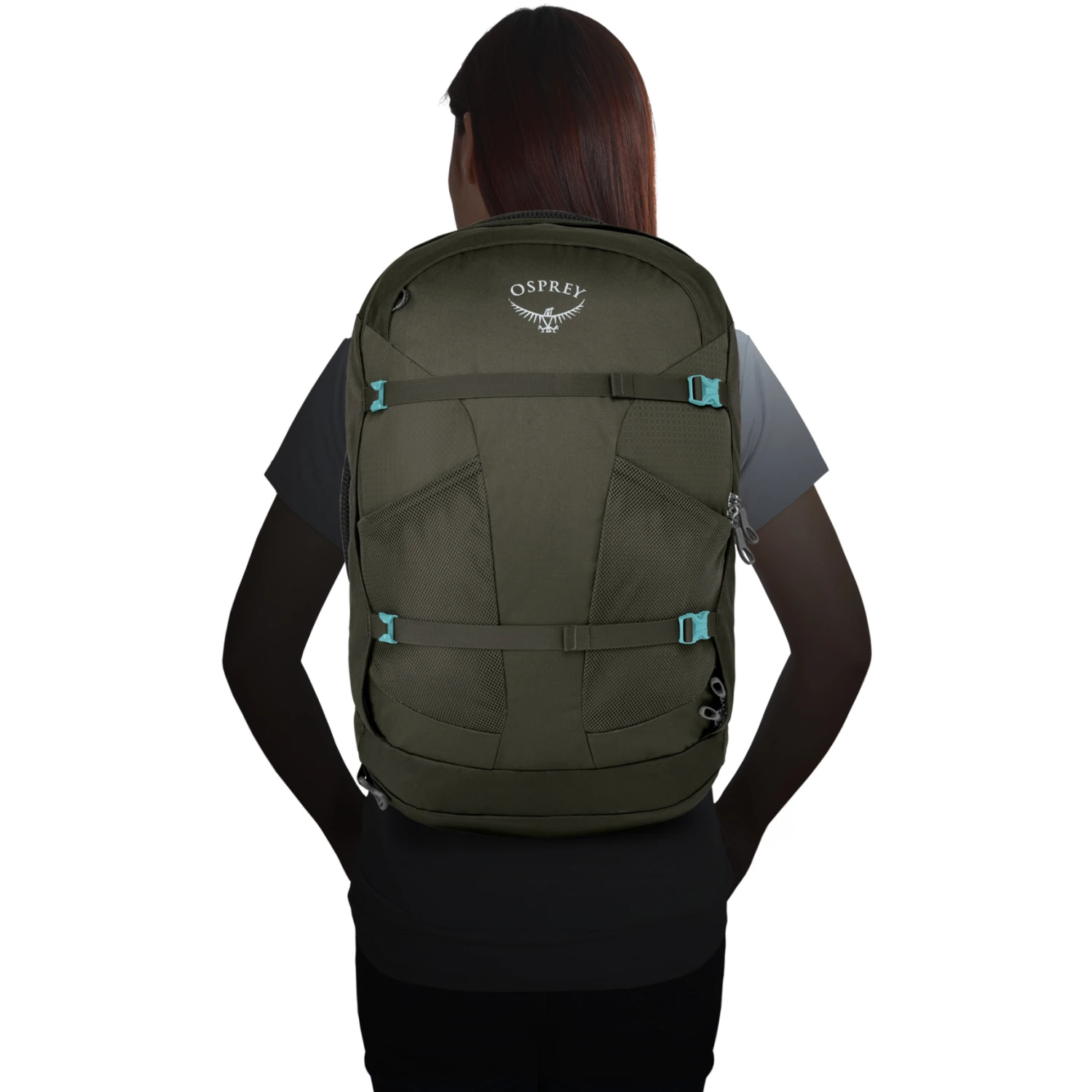 Osprey Fairview 40 Women's Backpack - Night Jungle Blue - Image 6