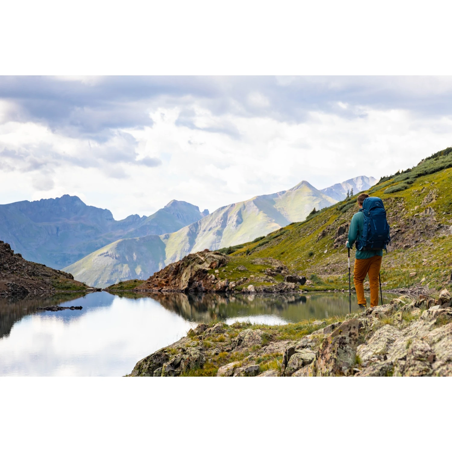 Osprey Kestrel 48 Backpack - Atlas Blue - S/M - Image 14