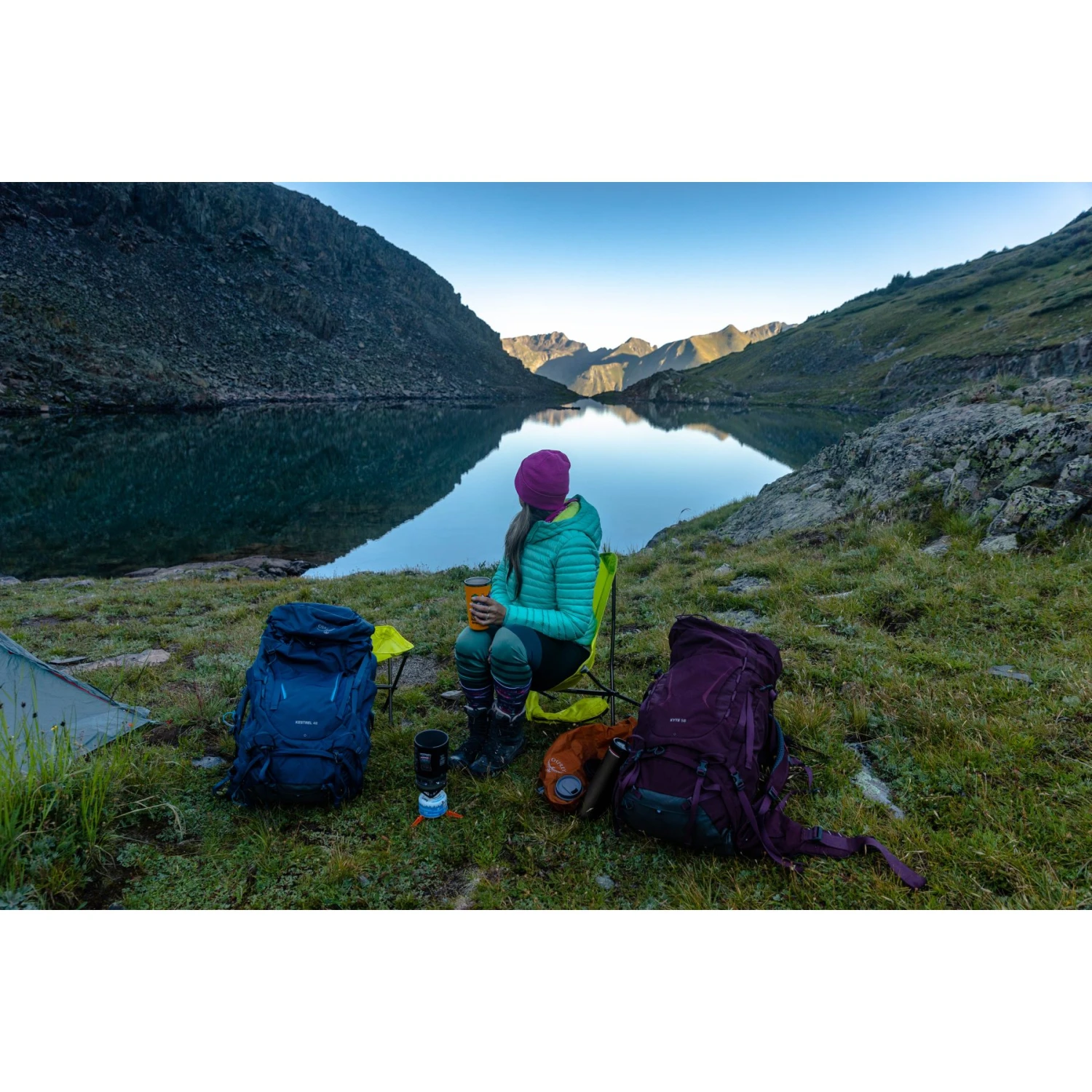 Osprey Kestrel 38 Backpack - Black - L/XL - Image 8