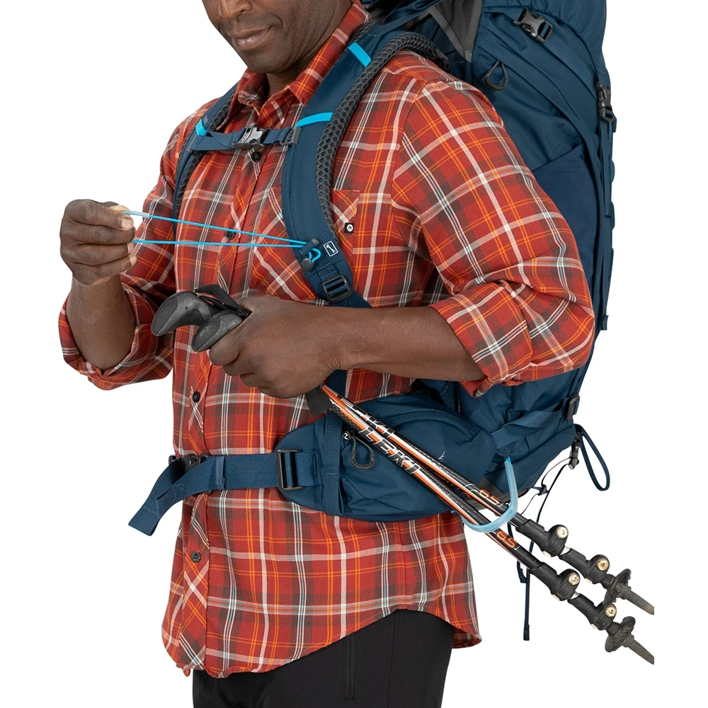 Osprey Kestrel 48 Backpack - Atlas Blue - L/XL - Image 11