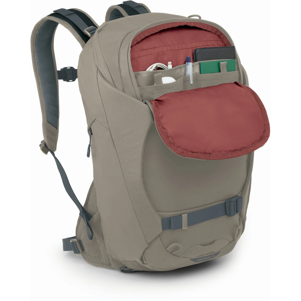Osprey Metron 24 Backpack - Tan Concrete - Image 5