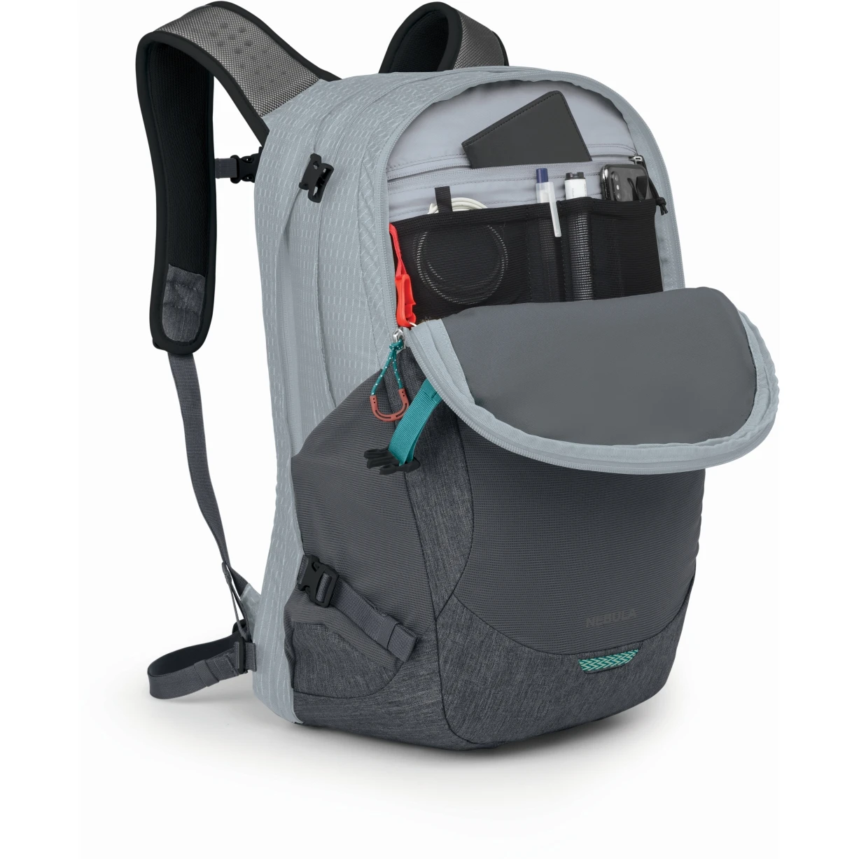 Osprey Nebula 32 Backpack - Silver Lining/Tunnel Vision Pop - Image 3