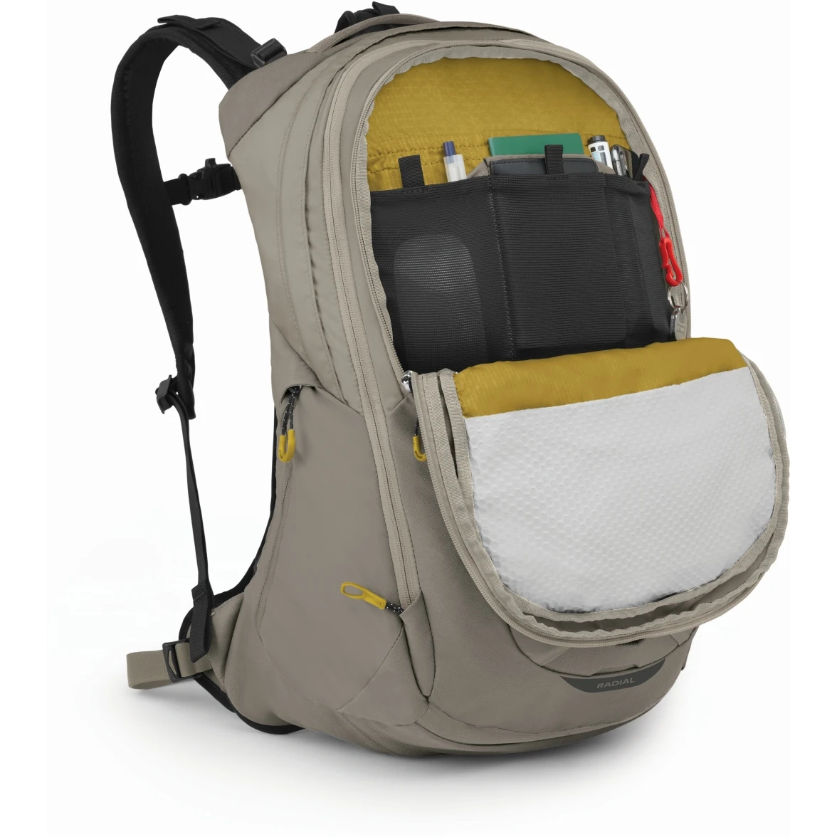 Osprey Radial 26+8 Backpack - Tan Concrete - Image 5