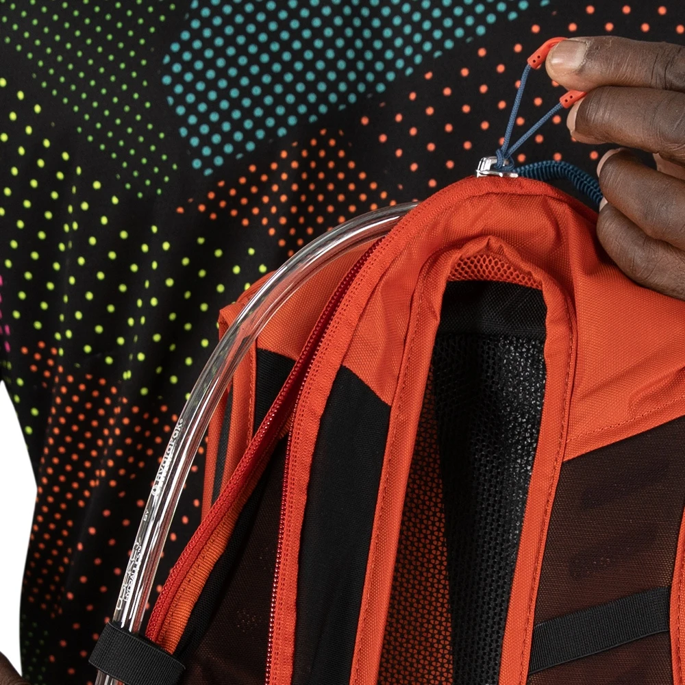 Osprey Raptor 10 Backpack + Hydration Pack - Firestarter Orange - Image 7