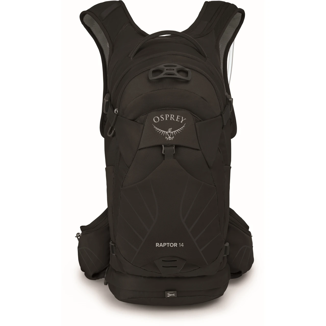 Osprey Raptor 14 Backpack + Hydration Pack - Black - Image 2