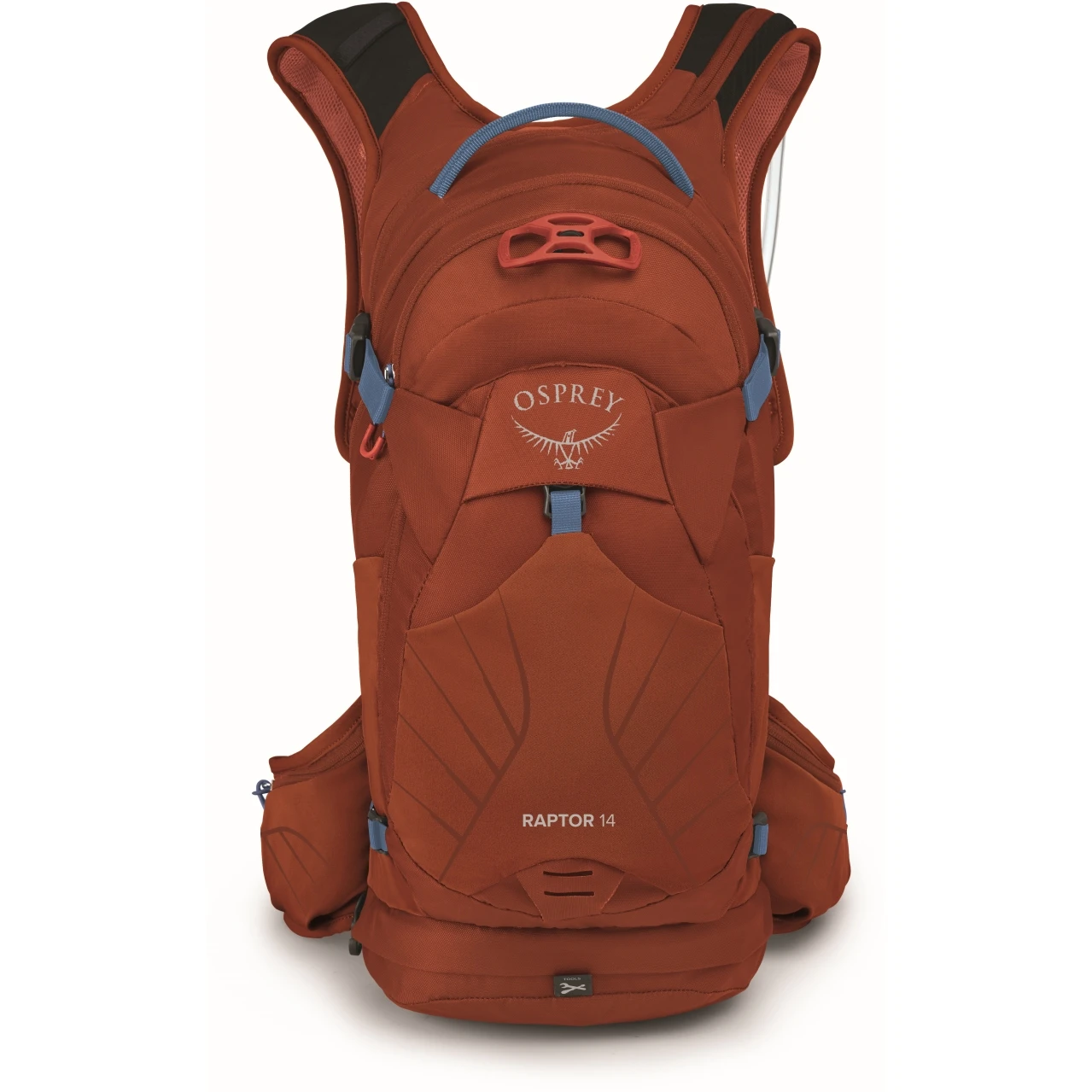 Osprey Raptor 14 Backpack + Hydration Pack - Firestarter Orange - Image 2