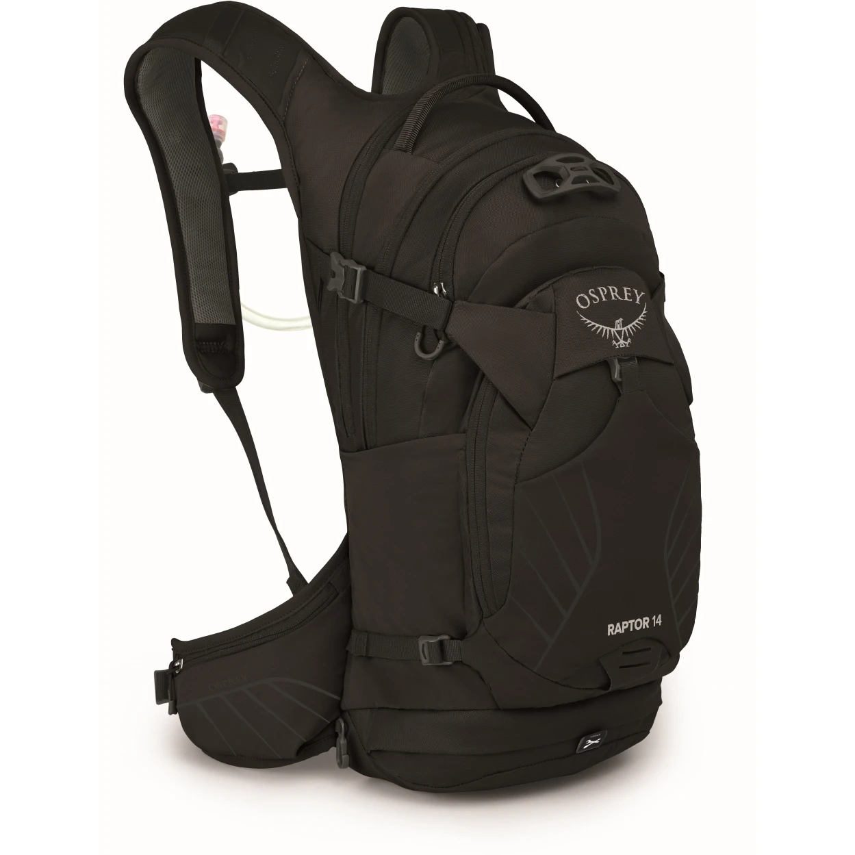 Osprey Raptor 14 Backpack + Hydration Pack - Black