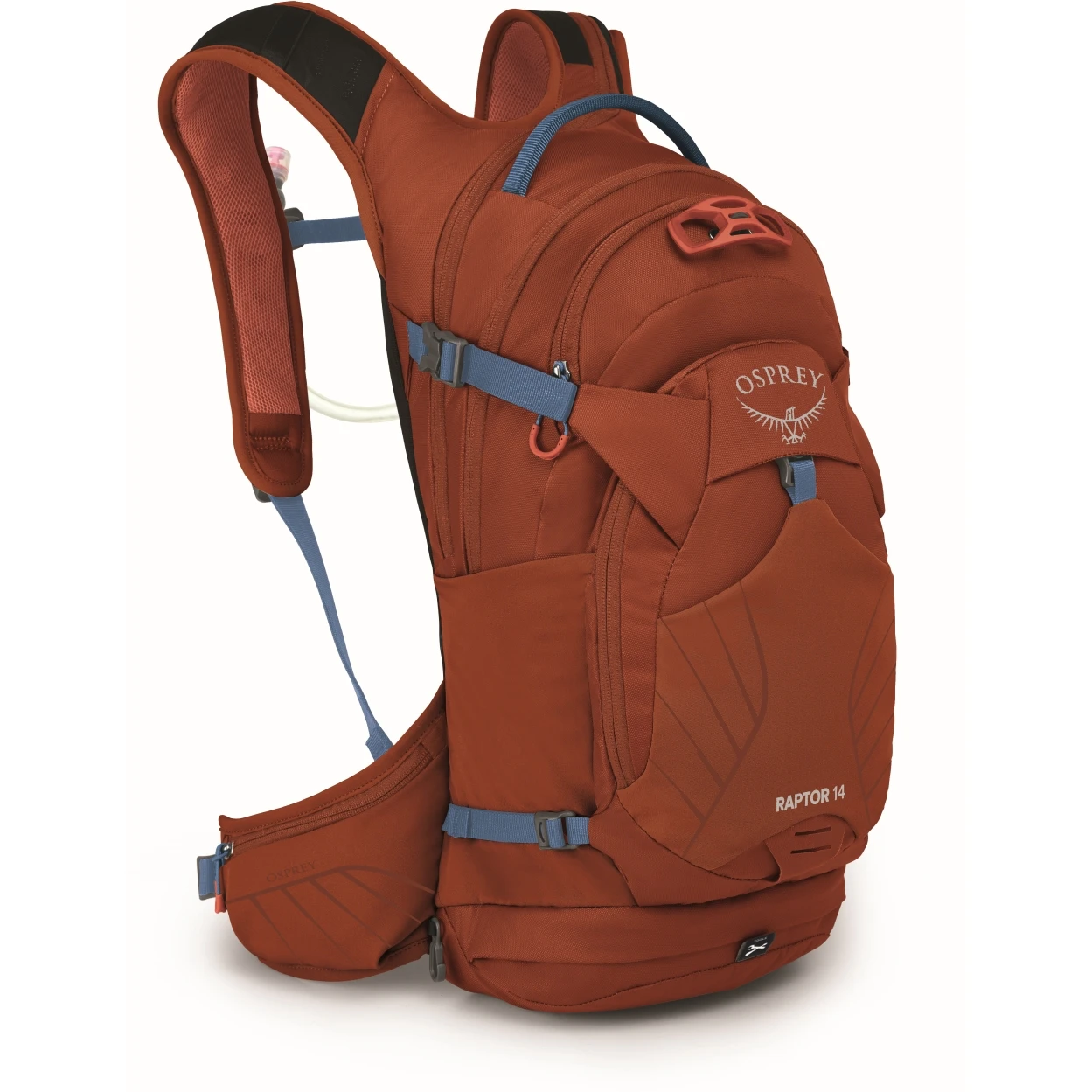 Osprey Raptor 14 Backpack + Hydration Pack - Firestarter Orange