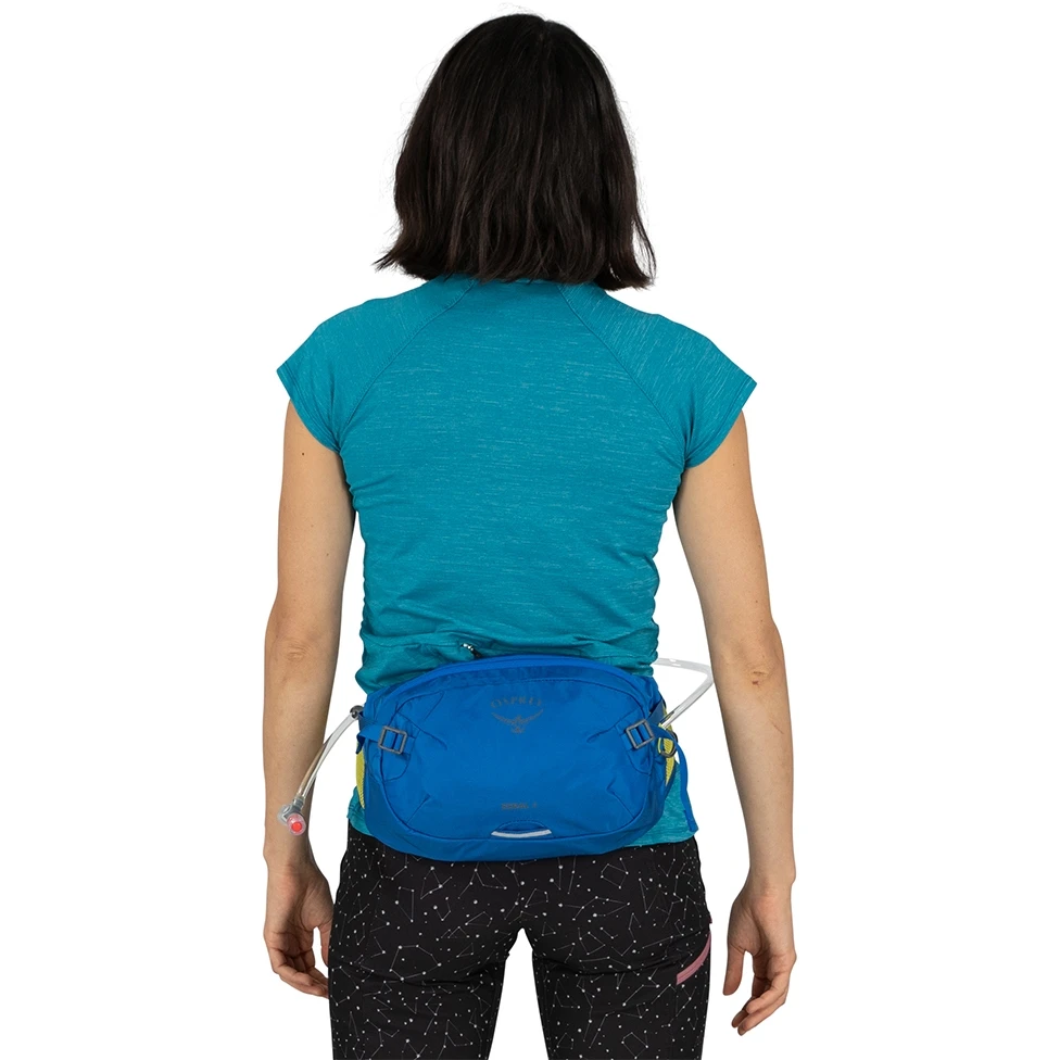 Osprey Seral 4 Waist Pack + Hydration Bladder - Aprium Purple - Image 11