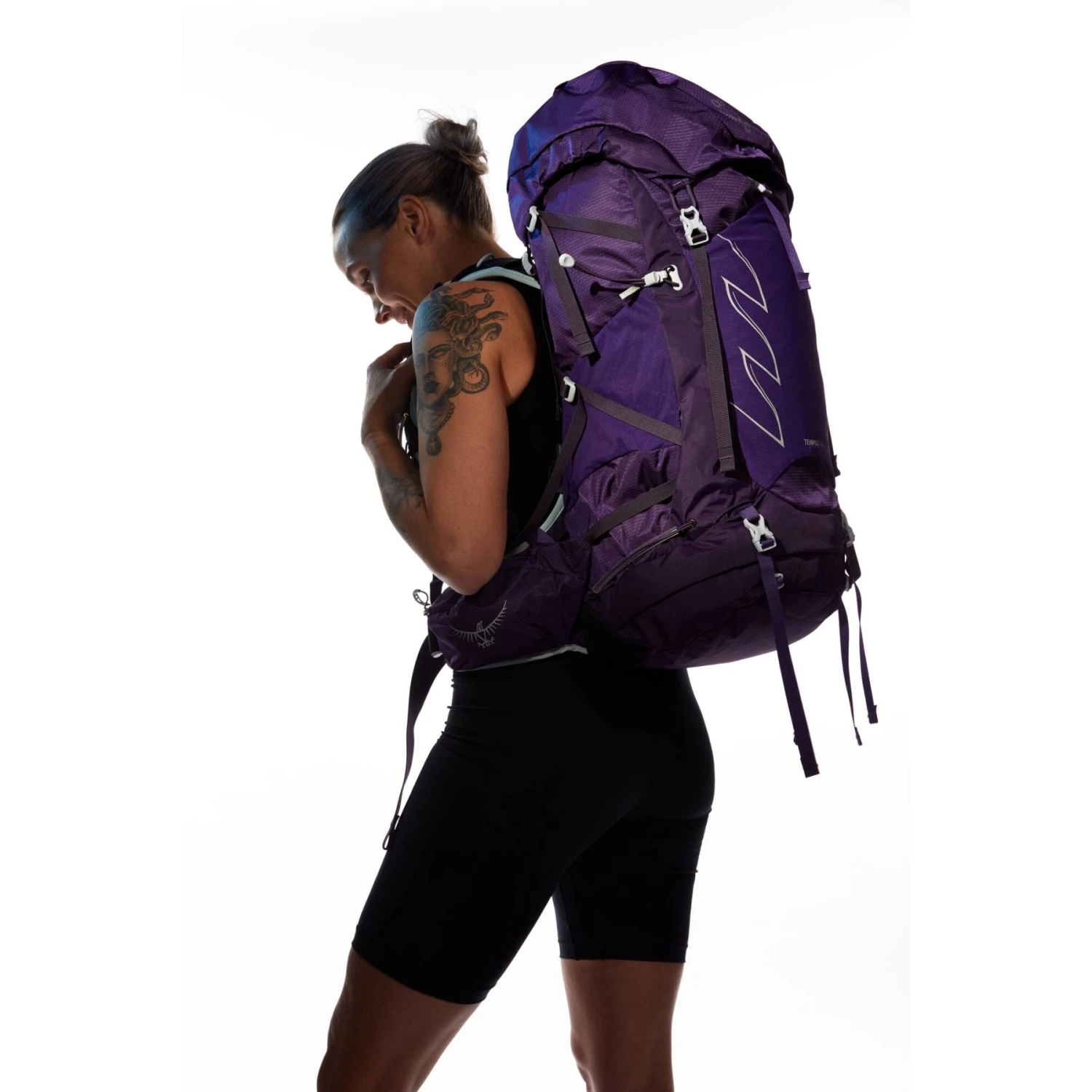 Osprey Tempest 40 Women's Backpack - Stlth. Black - Image 8