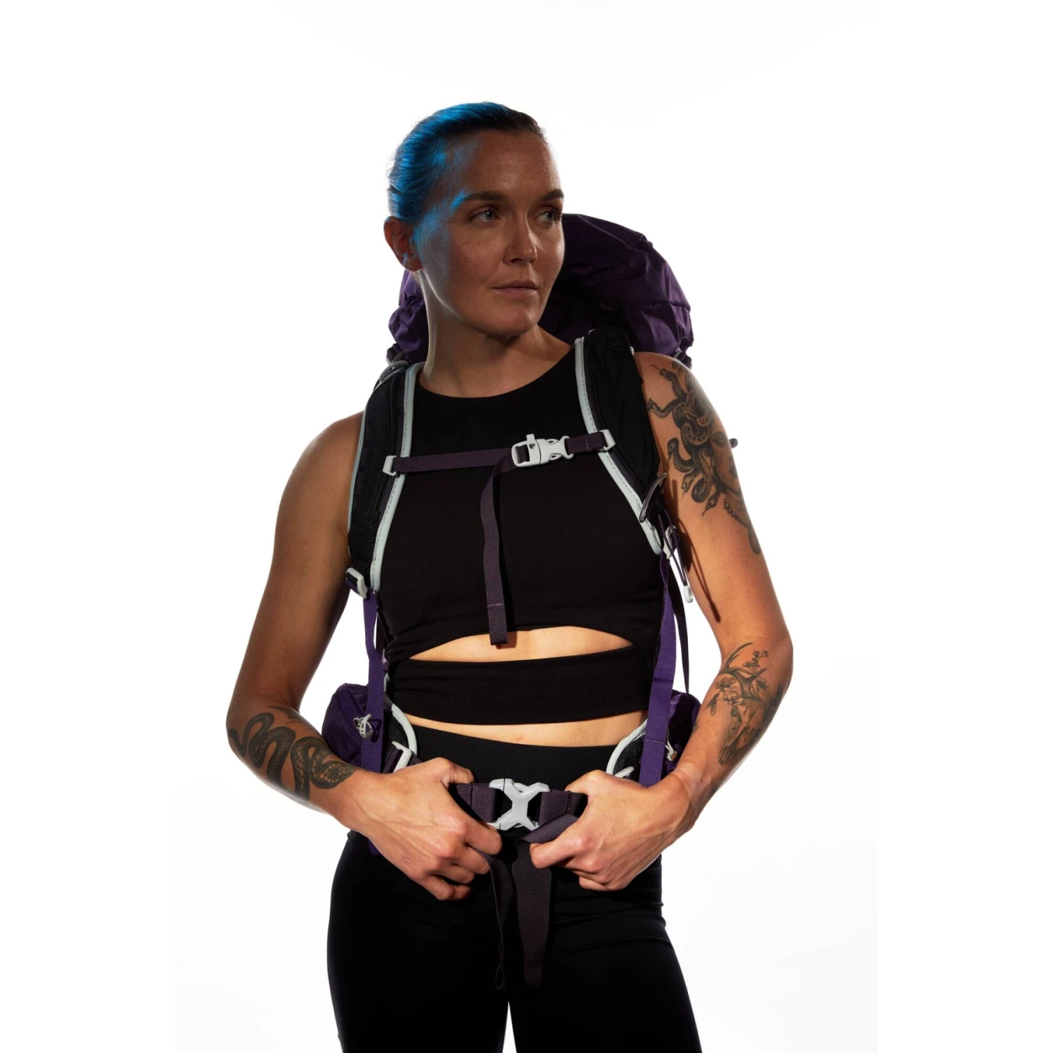 Osprey Tempest 40 Women's Backpack - Stlth. Black - Image 10