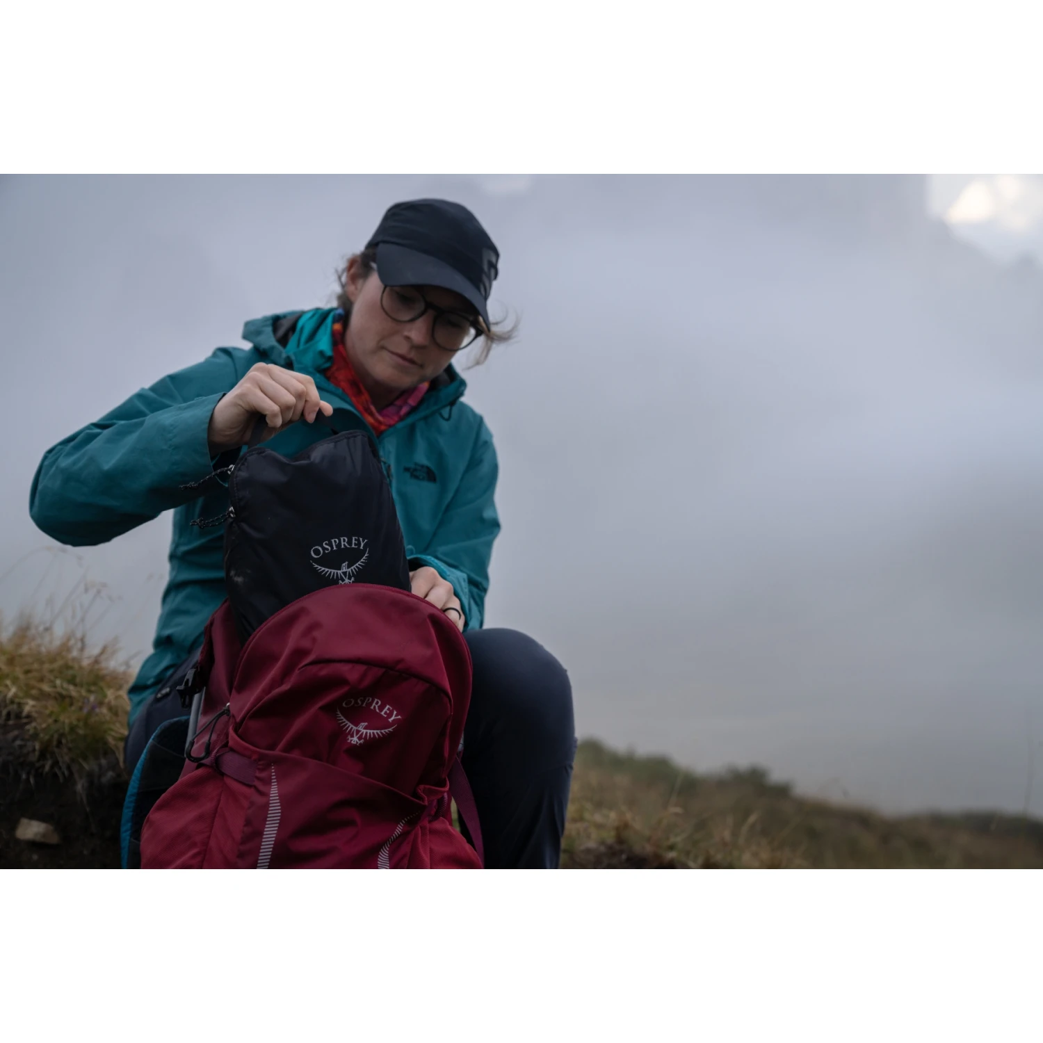 Osprey Ultralight Packing Cube Set S/M/L - Black - Image 9