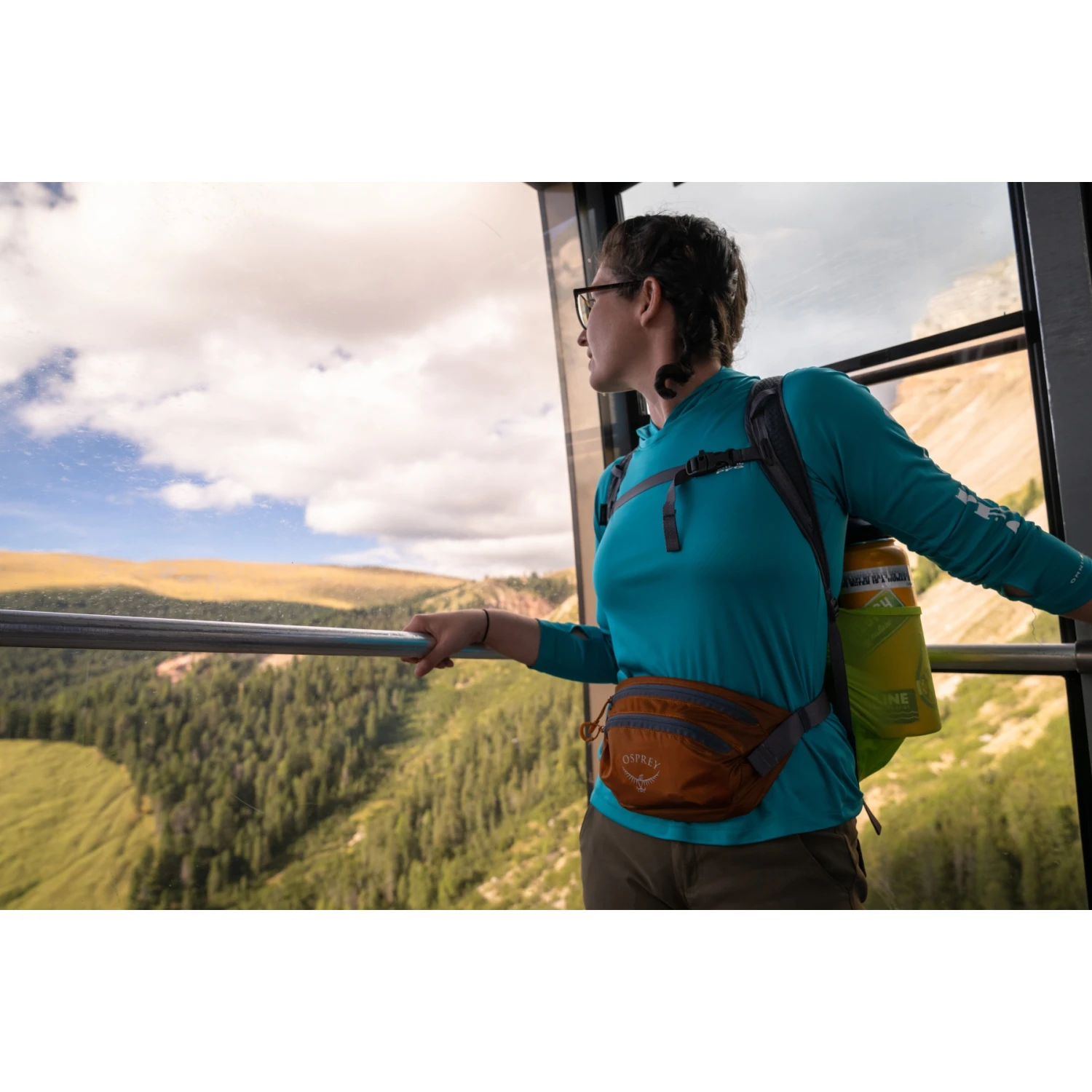 Osprey UL Stuff Waist Pack - Waterfront Blue - Image 4