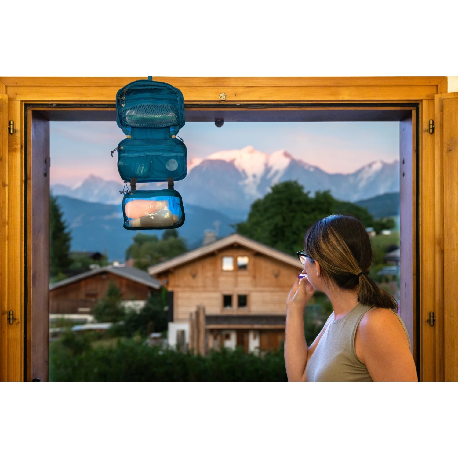 Osprey Ultralight Zip Organizer - Washbag - Black - Image 6